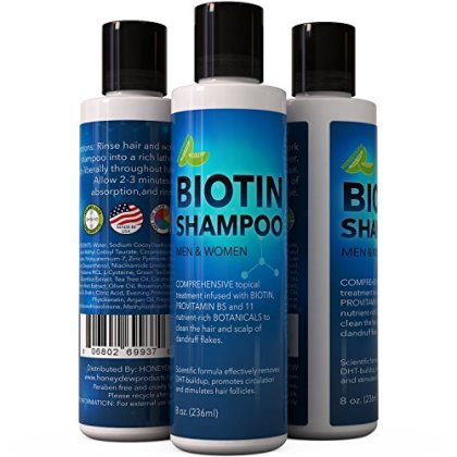 LuxeOrganix Moroccan Argan Oil Biotin Shampoo