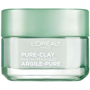 L'Oreal Paris Skincare Pure-Clay Face Mask - Skin Care Routine for Oily Skin