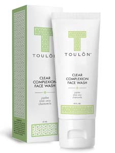 TOULON Clear Complexion Face Wash and Cleanser - Skin Care Routine for Oily Skin